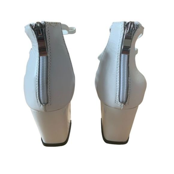 White Alexander Wang Block Heels Size EU 38 - Picture 10 of 14